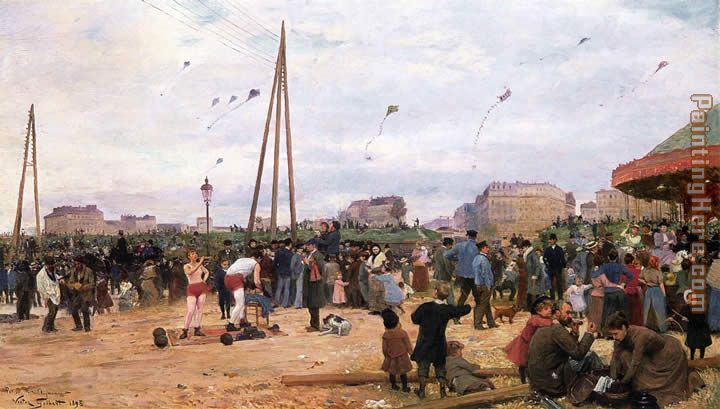 The Fairgrounds at Porte de Clignancourt Paris